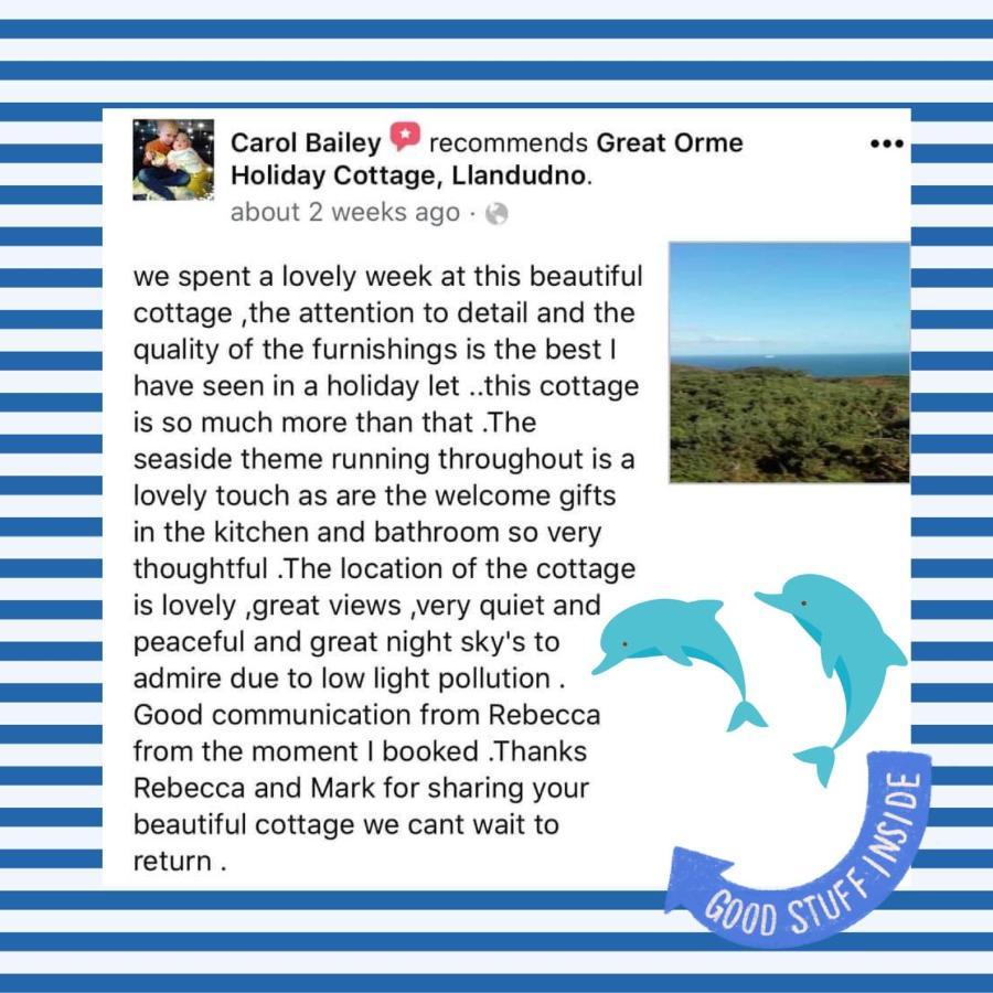 Great Orme Cottage, The Great Orme, חלנדודנו מראה חיצוני תמונה
